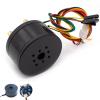 12V 24V 36V 4015 BLDC Brushless DC Motor, Hollow Shaft External Rotor Small Motors with AS5600/MT6701 Magnet Encoder, High Torque Low Speed for Robot Joints Gimbal Robotic Arm Car (Motor+ AS5600) view 1