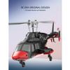 1/52 scale A61 RC Helicopter, 2.4G 4CH Single Rotor Flybarless Remote Control Airplane with Optical Flow Altitude Hold, 6-Axis Stabilized Flight & for Indoor Outdoor Use, Gift for Beginners view 3