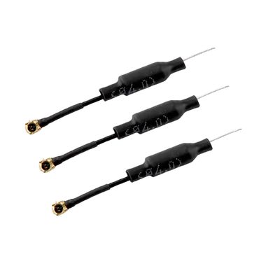 3pcs of Happymodel 5.8G 2dBi Dipole U.FL Omni FPV Antenna for Mobula7/ Mobula7 HD 1S/ Mobula8 Micro Carbon Fiber FPV Racing Quadcopter Quad Frame kit RC Drone Frame (Short)