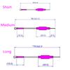 3pcs of Happymodel 5.8G 2dBi Dipole U.FL Omni FPV Antenna for Mobula7/ Mobula7 HD 1S/ Mobula8 Micro Carbon Fiber FPV Racing Quadcopter Quad Frame kit RC Drone Frame (Short) view 2