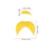 LOGOFUN 4pcs Self Adhesive Fake Mustache and Eyebrows Set for Cosplay Costume Halloween Party Supplies view 2
