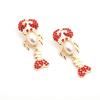5.1 * 1.9cm Bohemian Retro Animal Earrings,red,5.1 * 1.9cm view 1