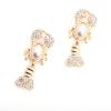 5.1 * 1.9cm Bohemian Retro Animal Earrings,red,5.1 * 1.9cm view 2