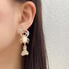 5.1 * 1.9cm Bohemian Retro Animal Earrings,red,5.1 * 1.9cm view 3