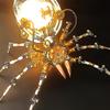 3D Metal Insect Puzzle for Adults to Build, Mechanical Steampunk Spider Desk Lamp DIY Assembly Model, Creative Desktop Decor & Gift (512 Pieces) view 3