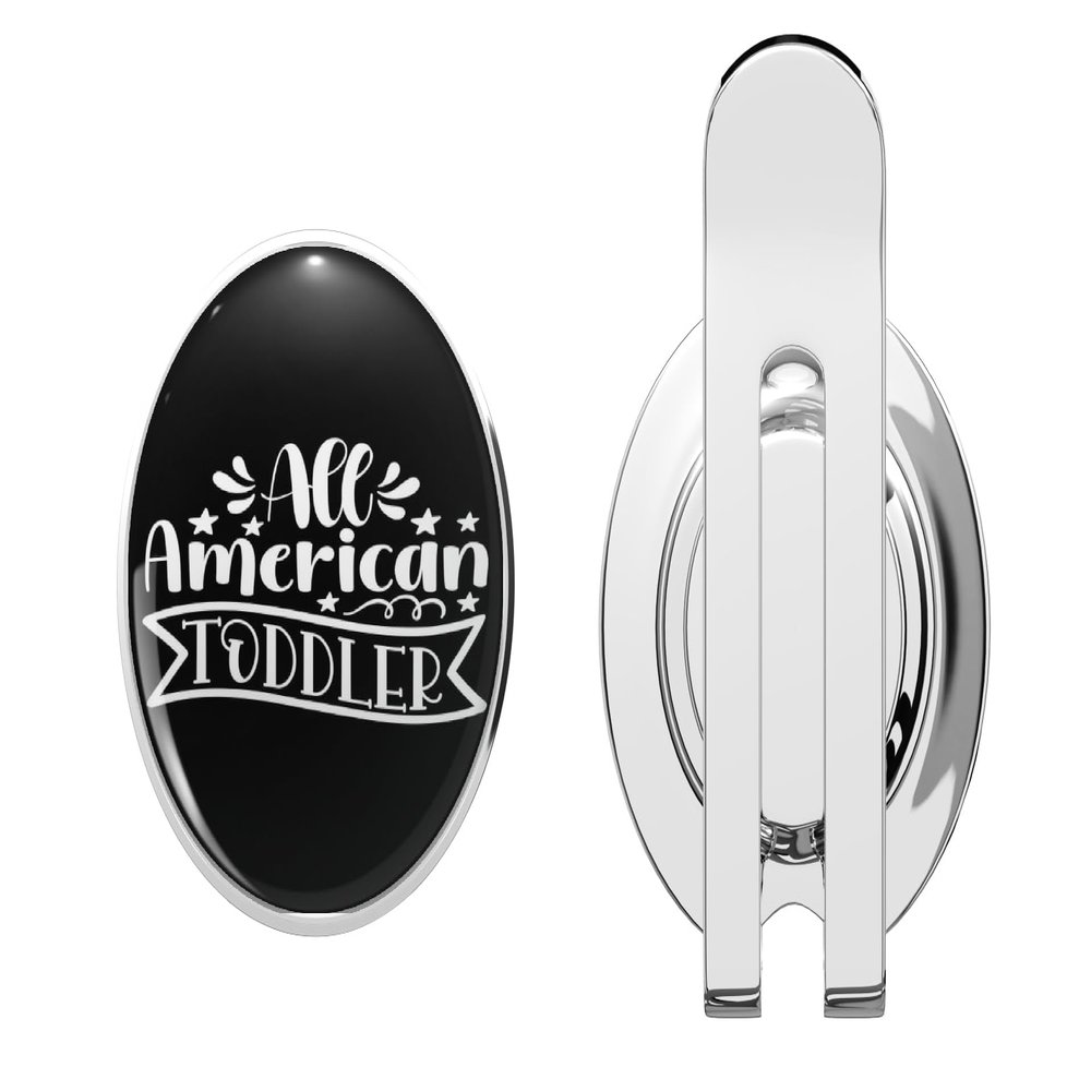 1080 Graphics All American Toddler Golf Hat Clip with Magnetic Ball Marker  Durable Metal Accessory for Golfers