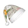 DRTGEDS Vegetable Fruit Christmas Hat For Kids, Multi-Use Santa Hat For Parties And Festive Events view 2