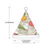 DRTGEDS Vegetable Fruit Christmas Hat For Kids, Multi-Use Santa Hat For Parties And Festive Events view 3