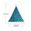 DRTGEDS Fish Scale. Christmas Hat For Kids, Multi-Use Santa Hat For Parties And Festive Events view 3