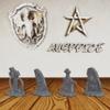 28mm Scale Fantasy DND Minis, Haunted Graveyard Ambush Scenery - 4pc Unpainted Resin Tombstone Mimics for Tabletop RPG Game, Gothic Horror Dungeon Masters RPG Accessory(AS705) view 3