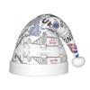 DRTGEDS I Love London Christmas Hat For Kids, Multi-Use Santa Hat For Parties And Festive Events view 1