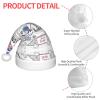 DRTGEDS I Love London Christmas Hat For Kids, Multi-Use Santa Hat For Parties And Festive Events view 4