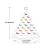 DRTGEDS Cute Dachshound Dogs Christmas Hat For Kids, Multi-Use Santa Hat For Parties And Festive Events view 3