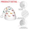 DRTGEDS Cute Dachshound Dogs Christmas Hat For Kids, Multi-Use Santa Hat For Parties And Festive Events view 4