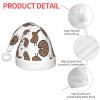 DRTGEDS Kiwi Birds Cute Christmas Hat For Kids, Multi-Use Santa Hat For Parties And Festive Events view 4