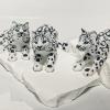 3D Animals 3-d Printed Stuff Snow Leopard for Home Office Executive Desk Decoration Wildlife Enthusiasts Gifts-Khaki||16cm/6.3in view 3