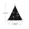 DRTGEDS Skull Yoga Christmas Hat For Kids, Multi-Use Santa Hat For Parties And Festive Events view 3