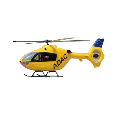 ZYHOBBY Yellow EC-135 BlueTailed Painting 500 Size Austria RC Helicopter Fuselage