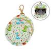 PYBUG Dragons Round Pacifier Storage Case, Polyester & TPU Lined with Hook Buckle, Pacifier Container Box for Baby, Fashion Pacifier Case for Mom Bag, Stroller, Travel view 2