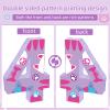 Cat Number 4 Piata, 15.75" x 11" x 2.76" Kitten Piata Birthday Party Decorations Includes Wooden Stick, Blindfold and Confetti for Cat Theme 4th Birthday Party Supplies view 4