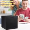 Acellegic Large Piggy Bank for Adult 12 Inch Metal Big Piggy Bank XL Must Break to Open Money Saving Safe Box for Money Cash Coins(Black) view 3