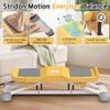 Portable Balance Board with Resistance Bands & LCD Monitor - Ski Simulator for Adults, 300 lbs Capacity, Effective Waist Twister Machine for Core Strength & Stability Training view 3