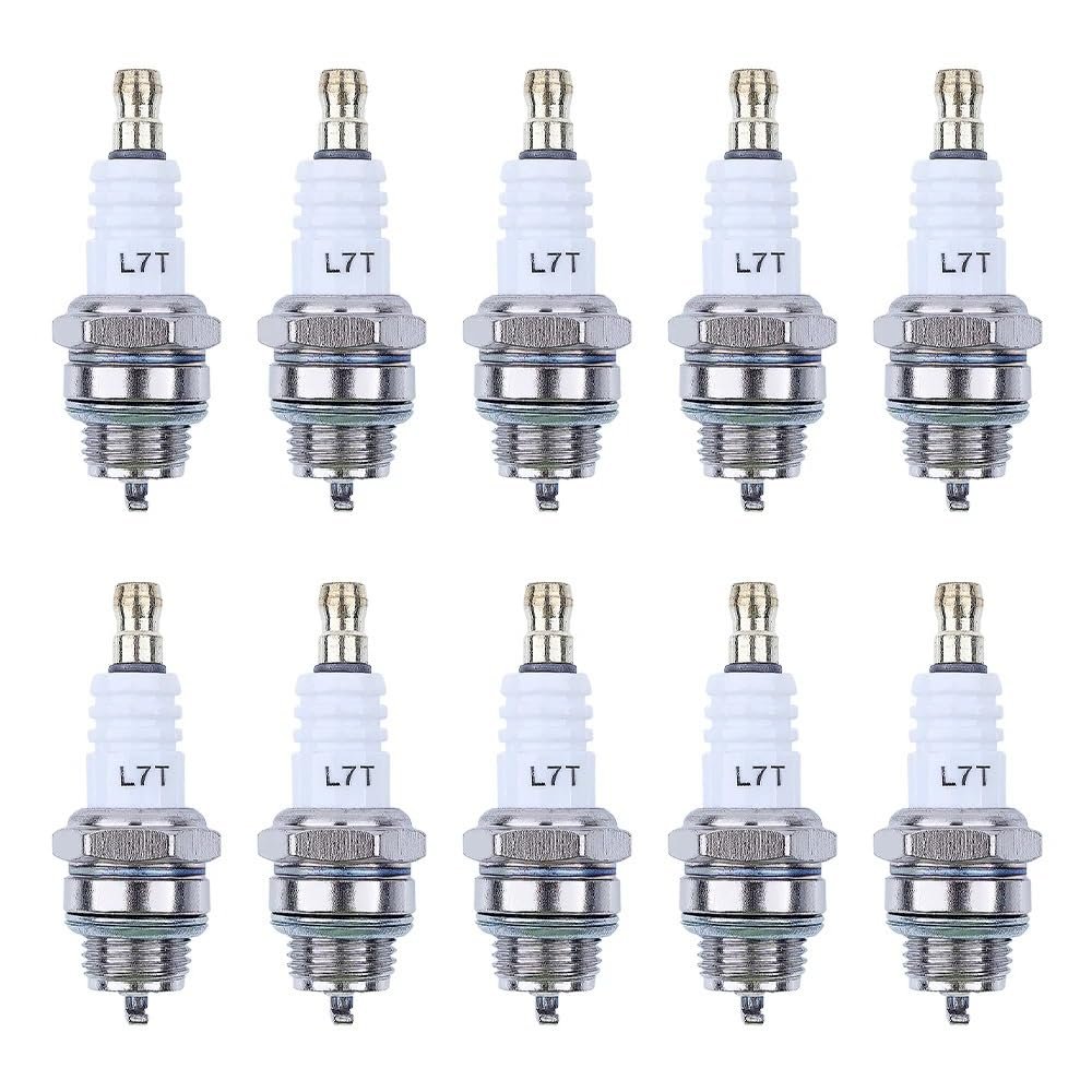 10pcs L7T Spark Plug For BPMR7A For CJ8 RCJ6Y RCJ7Y More 2-Stroke Engine For 017 018 MS170 MS180 MS290 MS310 accessories