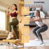 Ski Balance Board with Resistance Bands, Portable LCD Monitor Balance Trainer for Adults, 300 Lbs Capacity Waist Twister Ski Simulator Fitness Equipment view 2