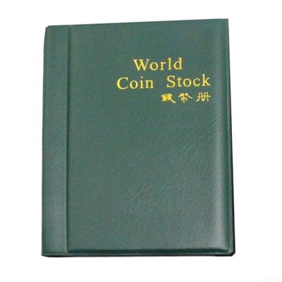 CashMuch 120 Pocket Coin Collection Album for Storing and Displaying Pennies, 10 for Pages with 12 Pockets Each, Portable Storage Book