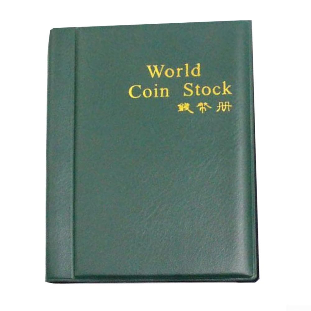 CashMuch 120 Pocket Coin Collection Album for Storing and Displaying Pennies, 10 for Pages with 12 Pockets Each, Portable Storage Book