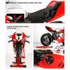 1/6 Scale Alloy Motorcycle Model with Ignition Sound & Smoke Effect - V4S Simulation Bike, Realistic Collectible Gift for Motorcycle Enthusiasts view 4