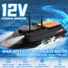 OBIOCKIDAY V066 RC Bait Boat GPS, High-Speed Brushless Remote Control Fishing Bait Boat Model with 4 Fishing Zones/200 Waypoints/One-Key Return/LED Llight, Gift for Fishing Enthusiasts view 2
