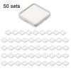CashMuch Coin Capsules Storage Set with Adjustable Gaskets for 17/20/25/27/30Mm Coins, Clear Plastic Protection view 4