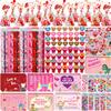 268PCS Valentines Day Gifts for Kids Valentine Day Cards for Kids School Classroom Goodie Bags Stuffers Non Candy Party Favors Class Valentine Day Gifts for Kids Bulk Prizes Treats Exchange Students view 1