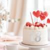 10 Pcs Acrylic Number Cake Toppers for Birthday Party Wedding Anniversary, 0-9 Number Cupcake Decoration Sets for Birthday Cake Toppers Wedding Baby Shower(Sliver) view 3