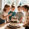 10PCS Small Sliver Acrylic Brithday Cake Decorations (0-9), Number Cake Toppers Set Suitable for Women and Men, Party Decor for Birthday Anniversary Wedding Baby Shower view 2