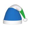 DRTGEDS Sierra Leone Flag Christmas Hat For Kids, Multi-Use Santa Hat For Parties And Festive Events view 1