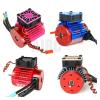 14000rpm Electric Car Brushless Motor Heatsink Cover Cooling Fan for 1:10 Hsp Remote Control Cars 540 550 3650 Motor Heat Sink(Red with lid) view 4