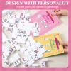 BrightRow 4 Pcs Mahjong Shuffler Cards for Tiles Mixing & Shuffling Portable Mah Jong Accessories Gifts Party Supplies Waterproof Rules Printed Mixer 7 x 5 in for Tiles Players Lovers(Pastel,Linear) view 3