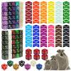 145PCS MTG Dice Set Keyword Tokens Dice Counters, +1/ 1 Counters,Shield,Tracking& D20 Life Dice, Storage Box Drawstring Bags for Magic The Gathering Cards Gaming Accessories view 1