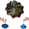 3D Printed Expanded Sensory Fidget Star with Handle Colorful Spiral Fidget Star 3D Sensory Fidget Toy for Adults Stress Relief Focus Expanded Star Shaped Fidget Tool Office Desk Toy (J, S) view 1