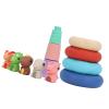 Aqur2020 Colorful, Soft Finger Puppet Building Ring Stackers for Educational Fun and ParentKid Interaction, Safe for Babies and Toddlers view 2