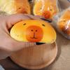 Cute Capybara Bread Squishy Toys - Slow Rising Squishy Stress Relief Fidgets, Soft Anxiety Relief for Adults, Fun Desk Decor & Gift Idea (Dinner Roll Capybara) view 2