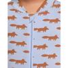 Hanna Andersson Unisex 2-Way Zip Sleeper in HannaSoft (Infant/Toddler) Foxy 0-3 Months One Size view 3