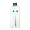 Phefop RC Fuel, Transparent Plastic with CNC Machining Metal Cap for 15-200CC RC Airplane, Leak Proof Design High Strength Sealing Oil Pipe Circlip (1000ml (for 85-120cc Aircraft)) view 1
