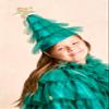 CHASING FIREFLIES Christmas Tree Hat for Kids  Dress-Up & Pretend Play Costume Outfit for Imaginative Play, Roleplay & Everyday Fun - Medium/Large view 2