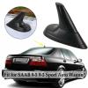 1PCS Black Look Fin Aerial Dummy Antenna Fit For SAAB 9-3 9-5 93 95 AERO Shark Fin Antenna With FM/AM Connection Cable view 3