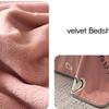 LETACTKER Velvet Bed SheetsAll-Season Milk Plush BeddingMattress Protector Cover for Cozy and Elegant Sleep Experience (#4,180cmx230cm) view 3
