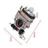 Carburetor Carb Fit For 139 140 4-Stroke Gasoline Engine Motor Brush Cutter Lawn Mower view 2