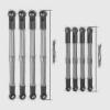 For Traxxas For Summit For Revo E-2.0 1/10 Metal Push Rod Toe Links Turnbuckle 5319X 5338R RC Car Upgrade Parts Accessories Models Parts(Blue) view 3